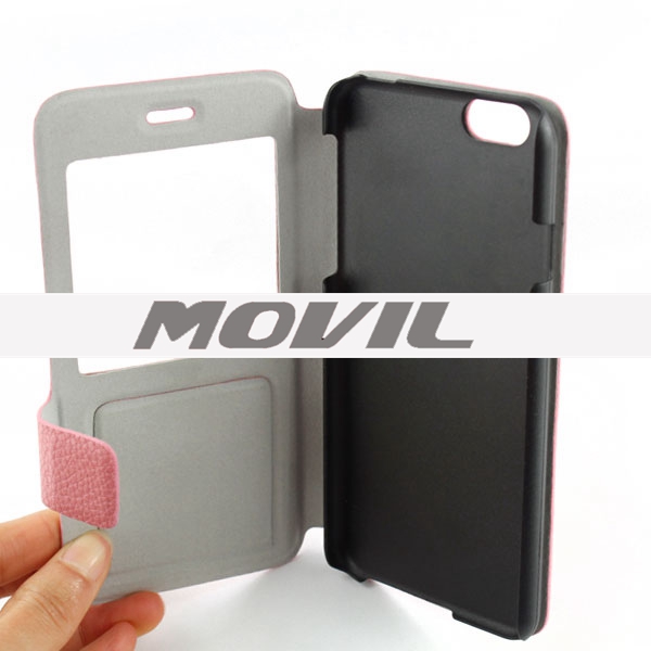 NP-1960 PU  leathe funda para Apple iPhone 6-3